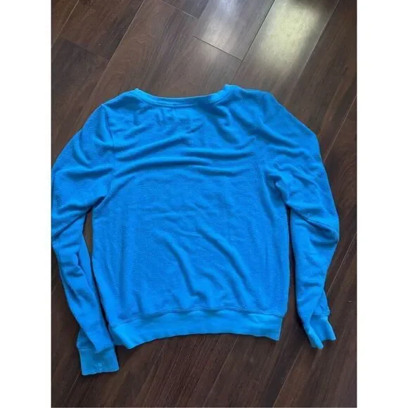 Wildfox XS Sunday Sadness blue sweatshirt - Picture 5 of 5